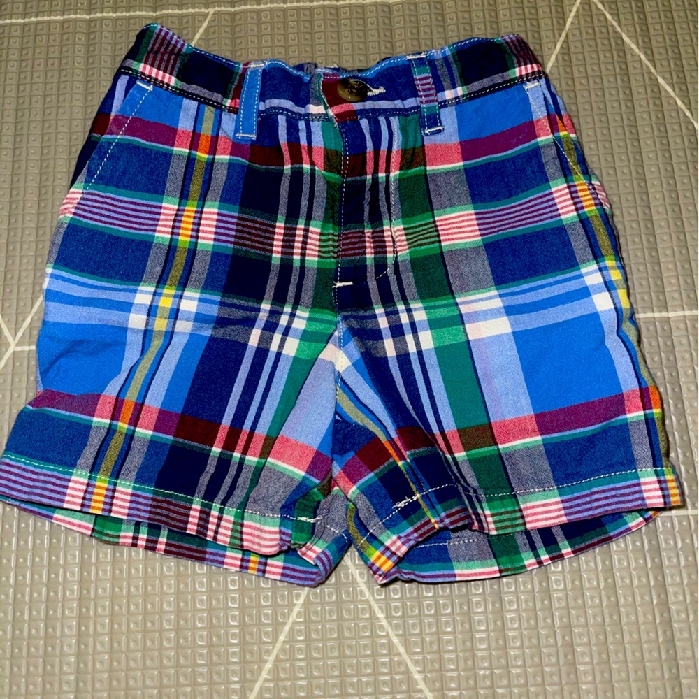 Ralph Lauren baby boys madras shorts